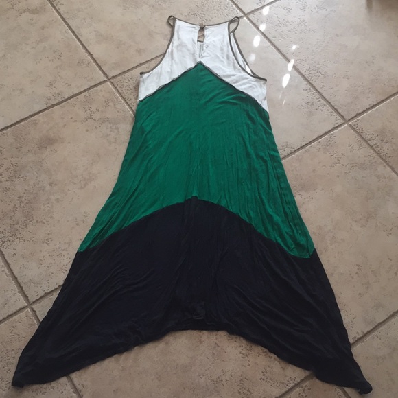 Ann Taylor Assym Color Block Dress Size S - Picture 5 of 6